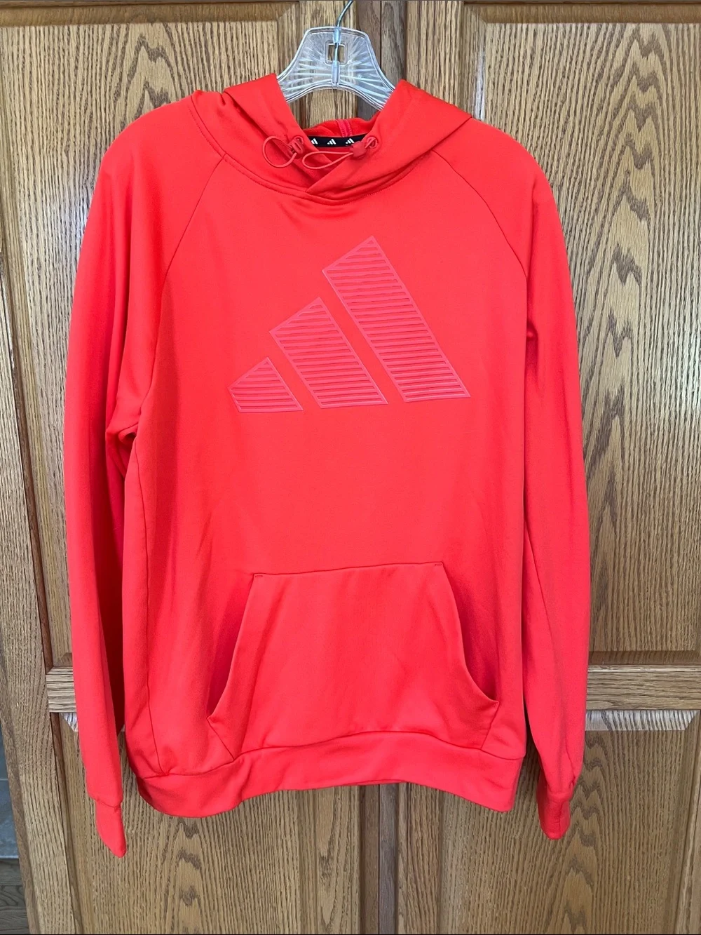 Adidas game and go graphic hoodie.
